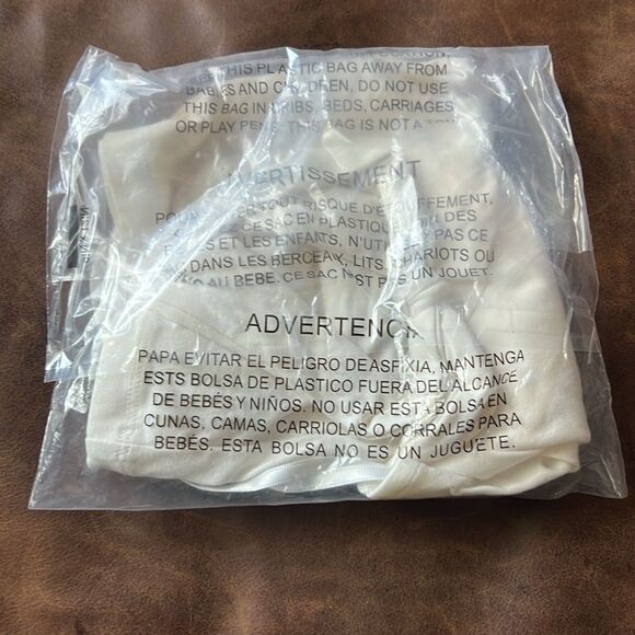 By Anthropologie Tailored Halter Top White L - Picture 4 of 7